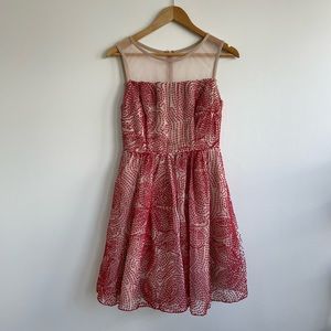 Anthropologie Holiday Party Mini Dress 4P